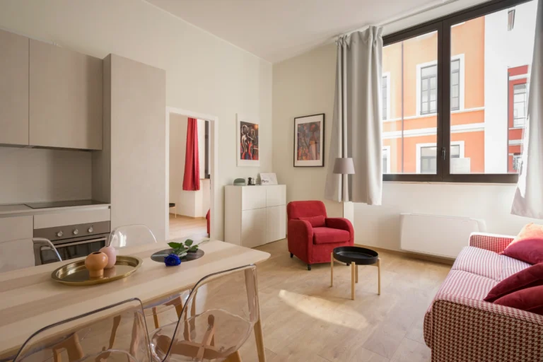Modern eingerichtete möblierte Wohnung